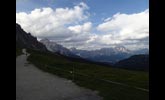 jedno z nejimpresivnějším míst; pohled směr Cortina